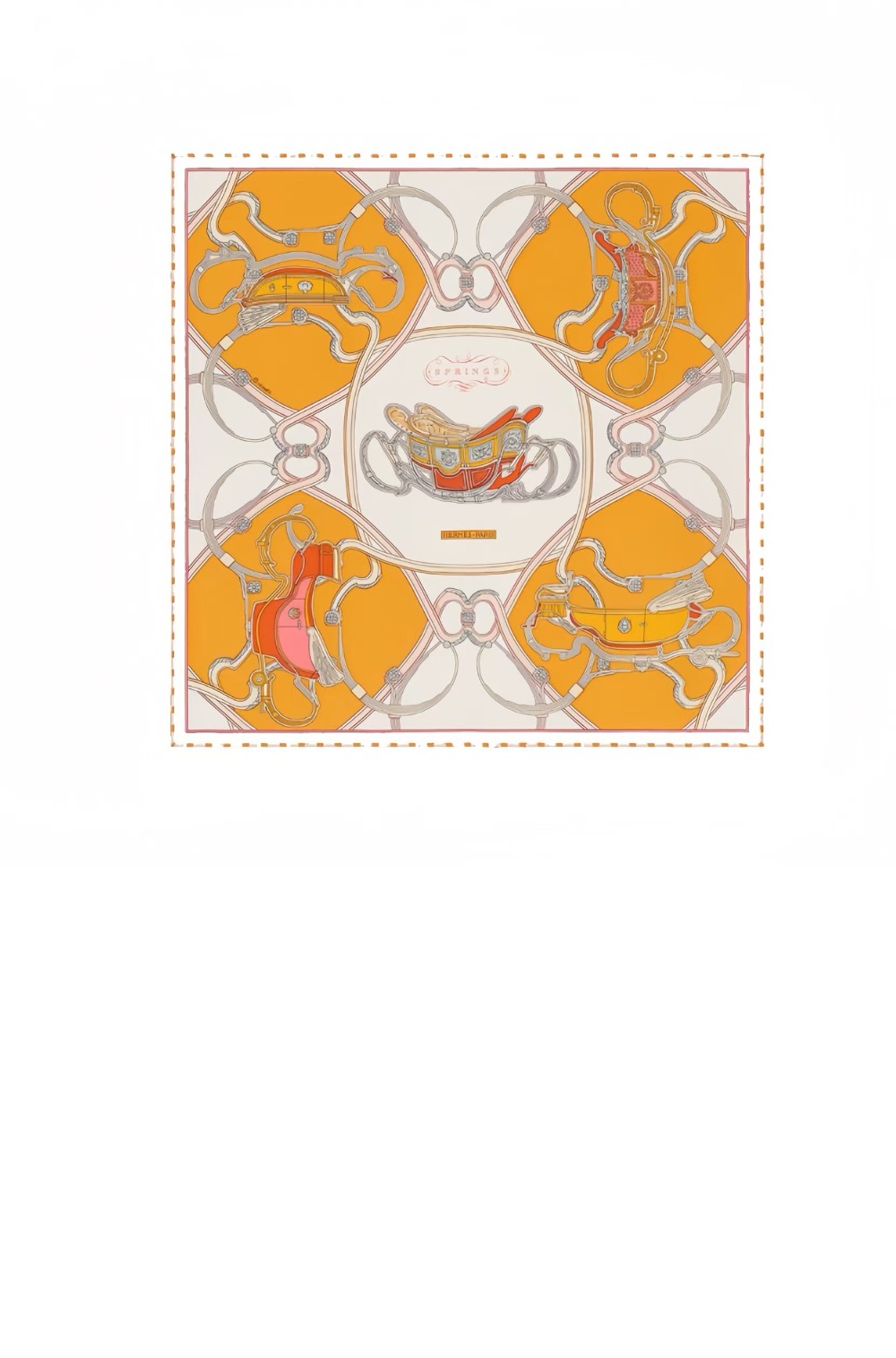 에르메스 Springs Remix Scarf 스카프 90