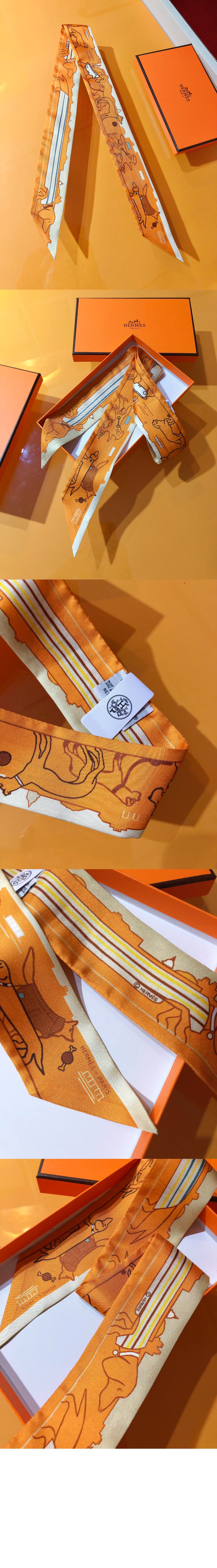 에르메스 Les Chiens Parisiens 트윌리