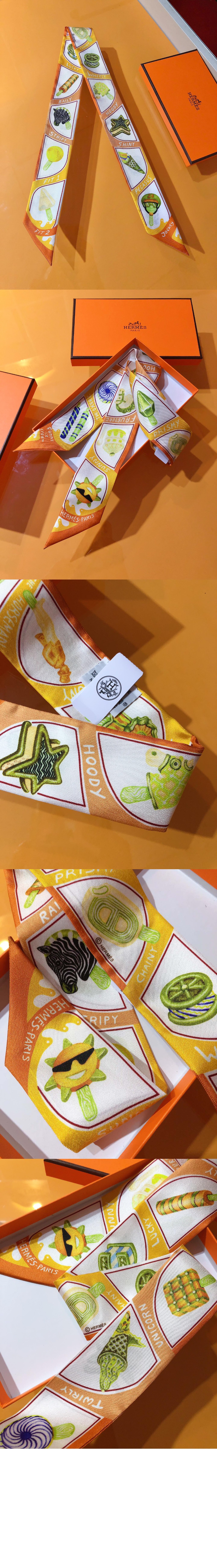 에르메스 Funny Ice Cream 트윌리