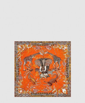 에르메스 Zambezi River Festival 스카프 90