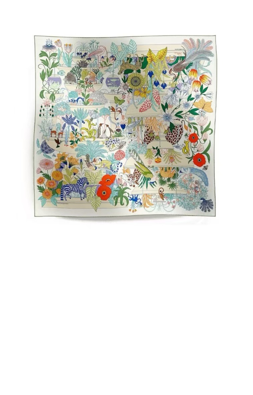 에르메스 Precious Paradise 스카프 140