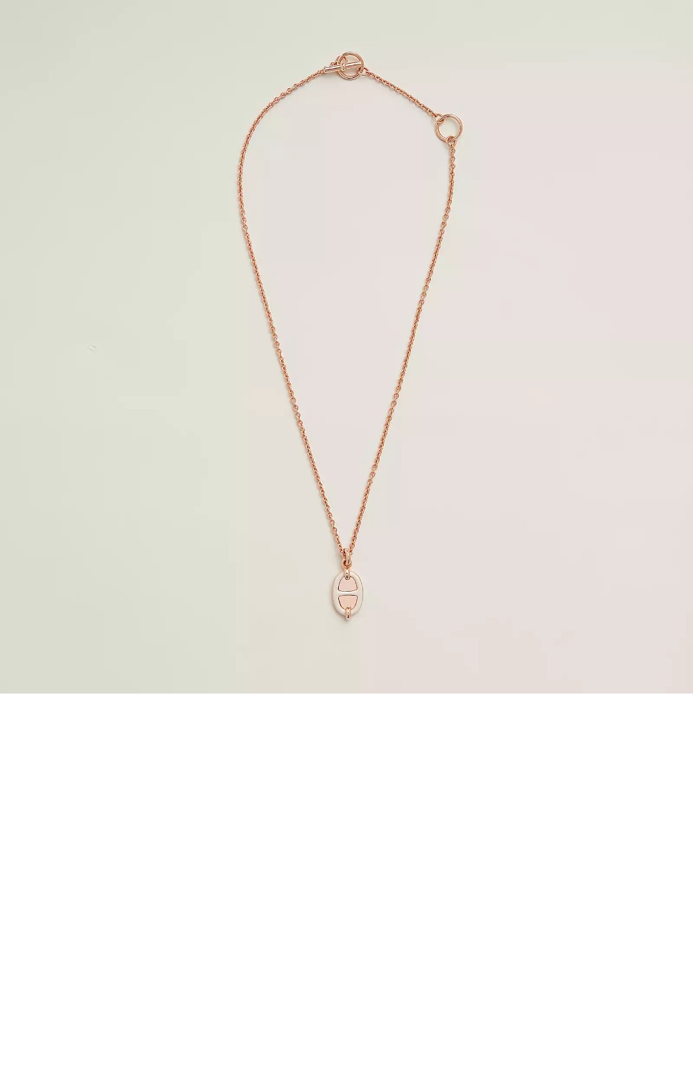 에르메스 mini-maillon 목걸이