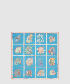 에르메스 Horse Prism 스카프 90