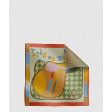 에르메스 Tapis de Selle 더블 페이스 스카프 90