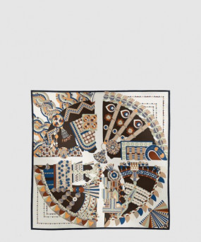 에르메스 Haute Parure 스카프 90