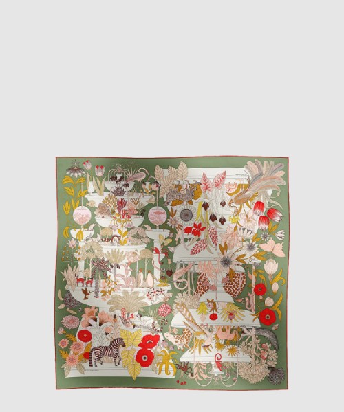 에르메스 Precious Paradise 스카프 90