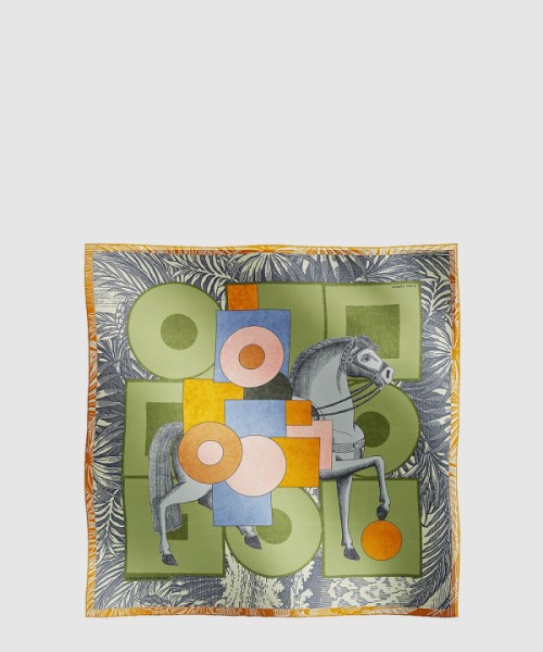 에르메스 Cavalier en Formes 스카프 90