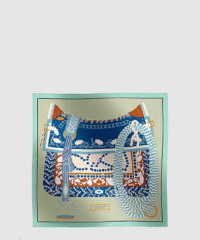 에르메스 Silla de Gaucho 스카프 90