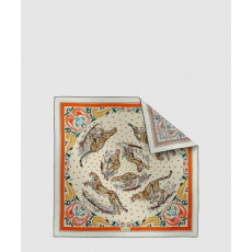 에르메스 Guepards Bandana 더블 페이스 스카프 90