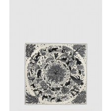 에르메스 Les Folies du Faubourg 스카프 140