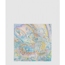 에르메스 Les Folies du Faubourg 스카프 90