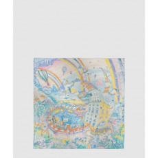 에르메스 Les Folies du Faubourg 스카프 90