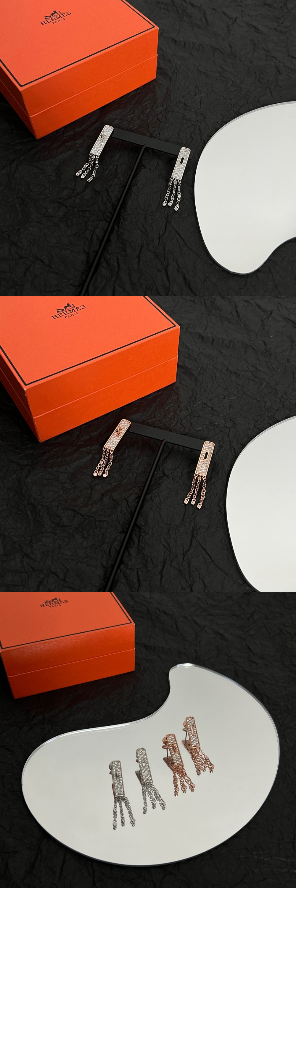 에르메스 Kelly Gavroche 귀걸이