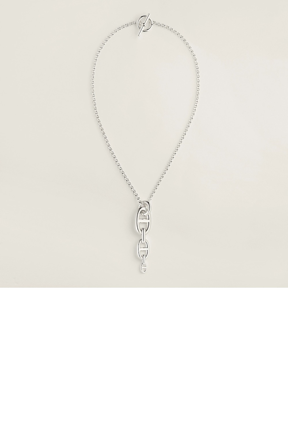 에르메스 Chaine d'ancre Enchainee 목걸이