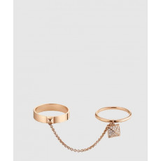 에르메스 Clou d H 더블 링