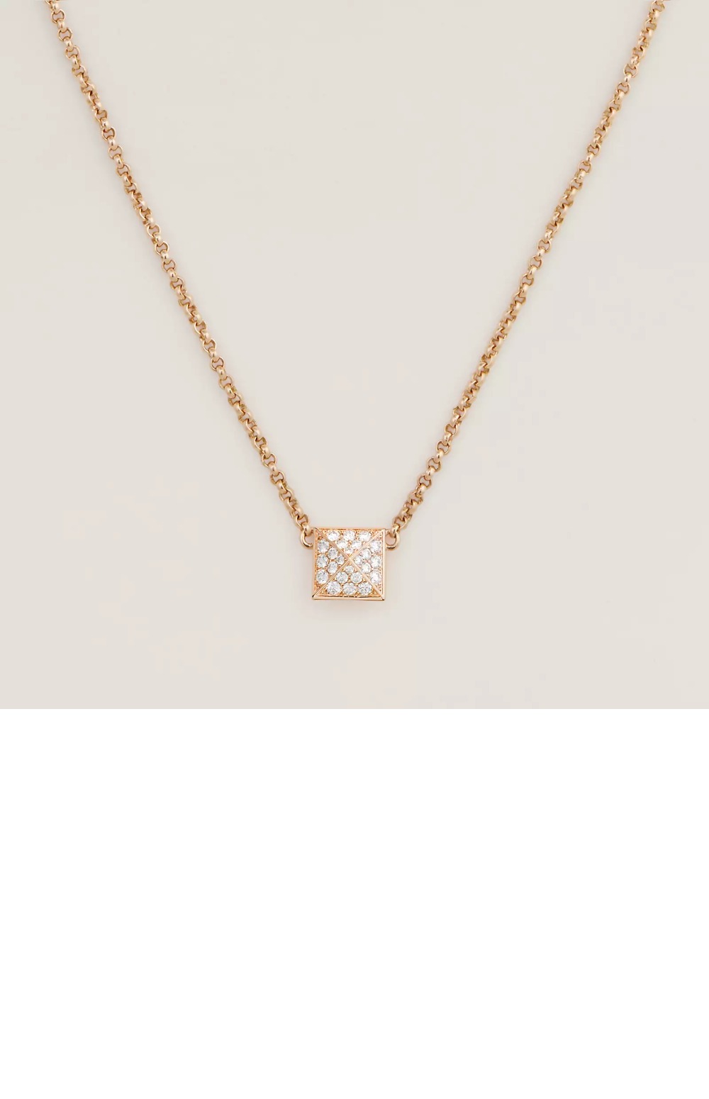 에르메스 끌로 다흐 목걸이