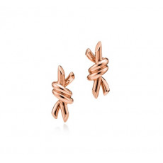 티파니앤코 티파니 노트 귀걸이 로즈골드