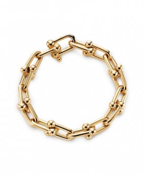 티파니앤코 라지 링크 브레이슬릿 골드