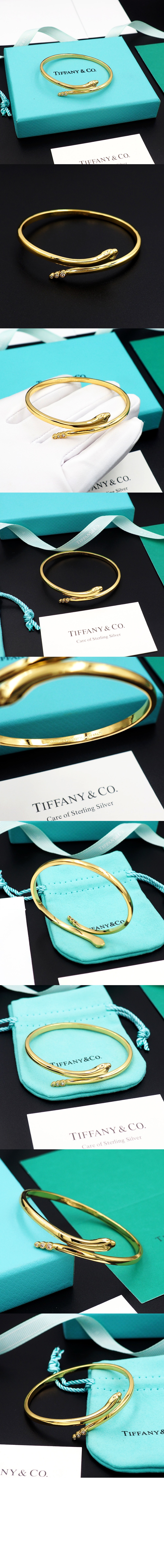 티파니앤코 스네이크 뱅글