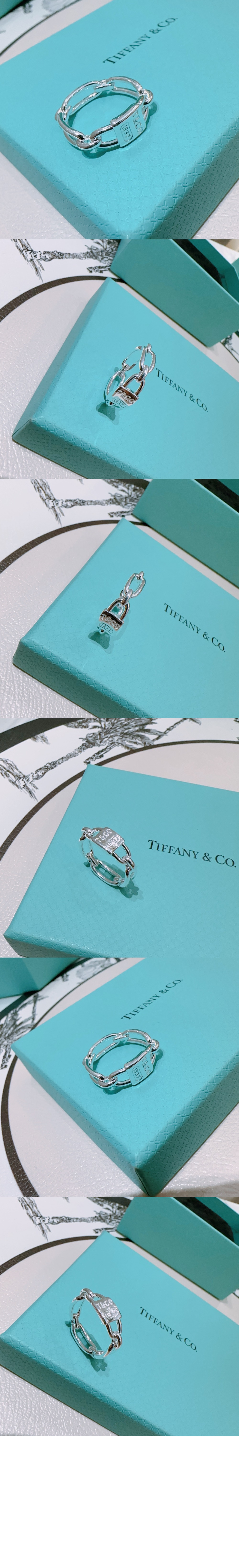 티파니앤코 스몰 더블 락 링