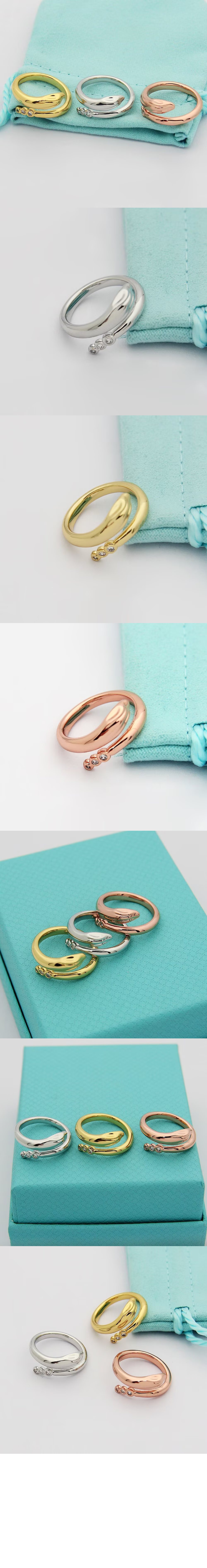 티파니앤코 스네이크 반지