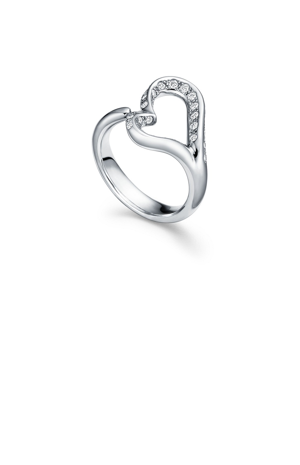 티파니앤코 오픈 하트 링