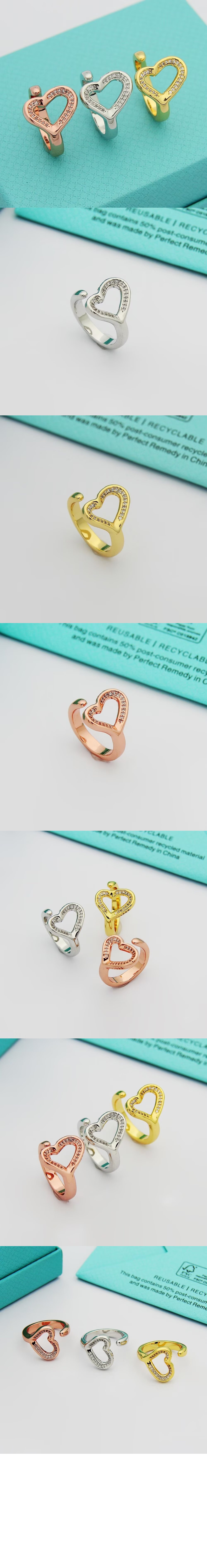 티파니앤코 오픈 하트 링