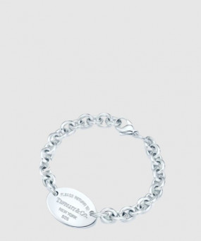 티파니앤코 원형 태그 브레이슬릿