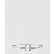 티파니앤코 다이아몬드 와이어 브레이슬릿