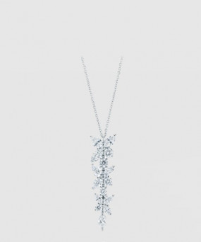 티파니앤코 혼합 클러스터 드롭 펜던트