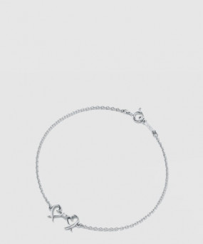 티파니앤코 더블 러빙 하트 브레이슬릿