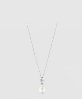 티파니앤코 올리브 리프 펄 펜던트