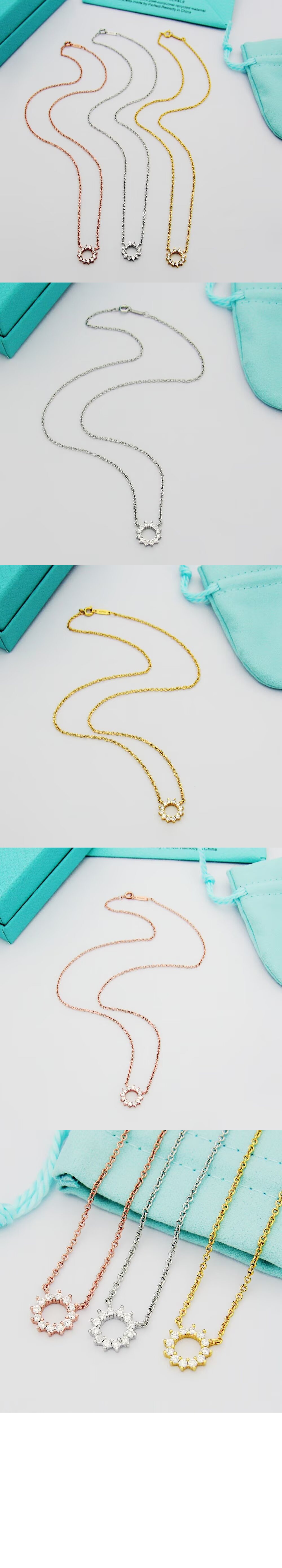 티파니앤코 오픈 서클 펜던트