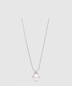 티파니앤코 진주와 다이아몬드 펜던트