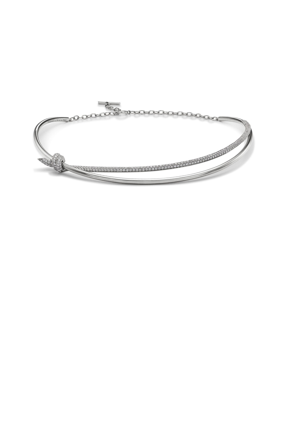 티파니앤코 더블 로우 네크리스