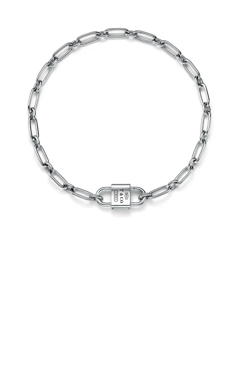 티파니앤코 라지 더블 락 네크리스