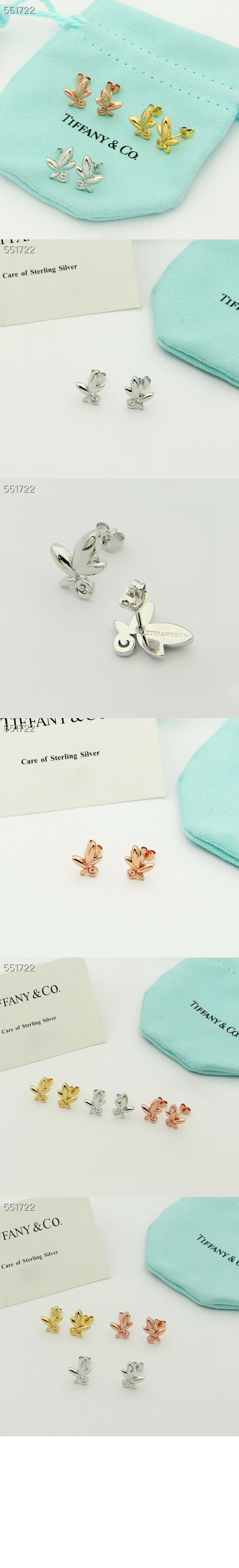 티파니앤코 올리브 리프 이어링