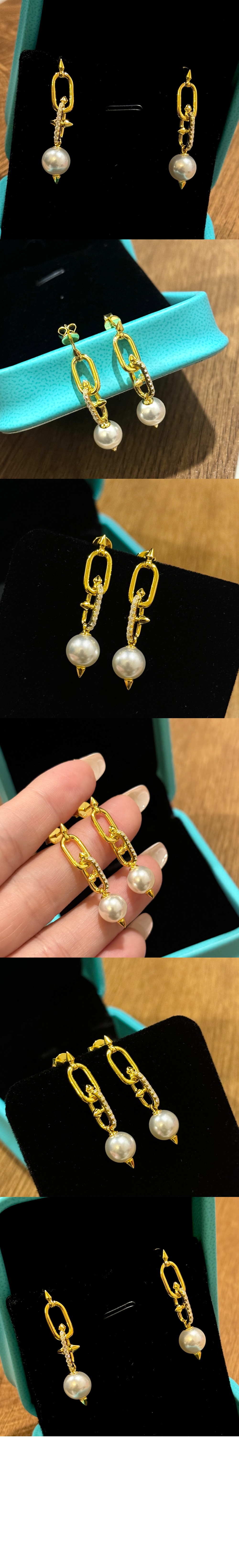 티파니앤코 펄 이어링