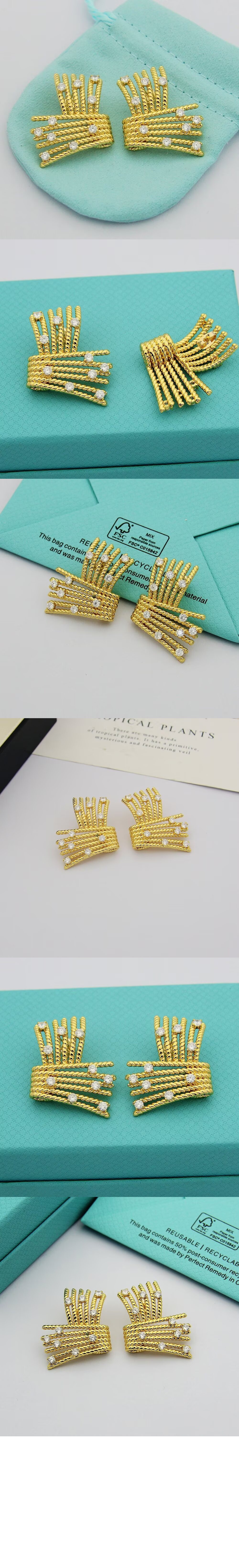 티파니앤코 V 로프 이어 클립