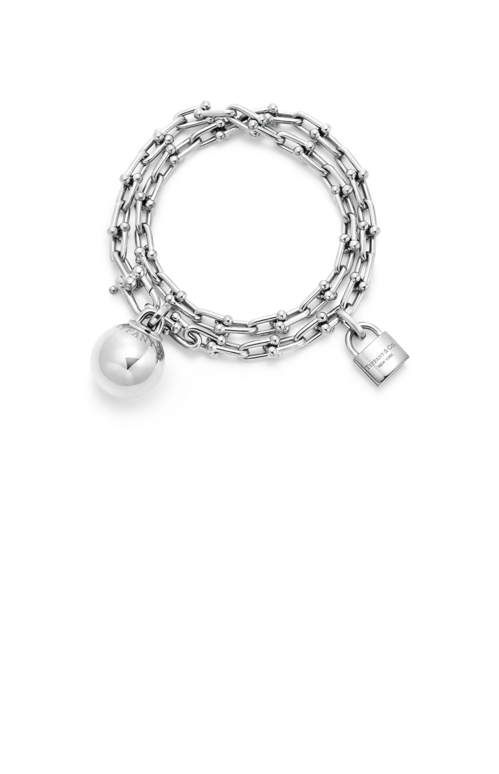 티파니앤코 스몰 랩 브레이슬릿