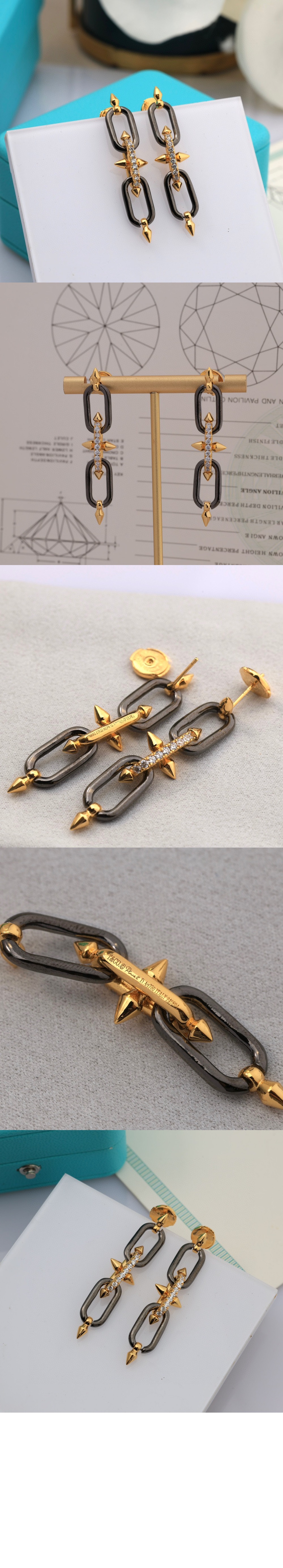 티파니앤코 티타늄 이어링