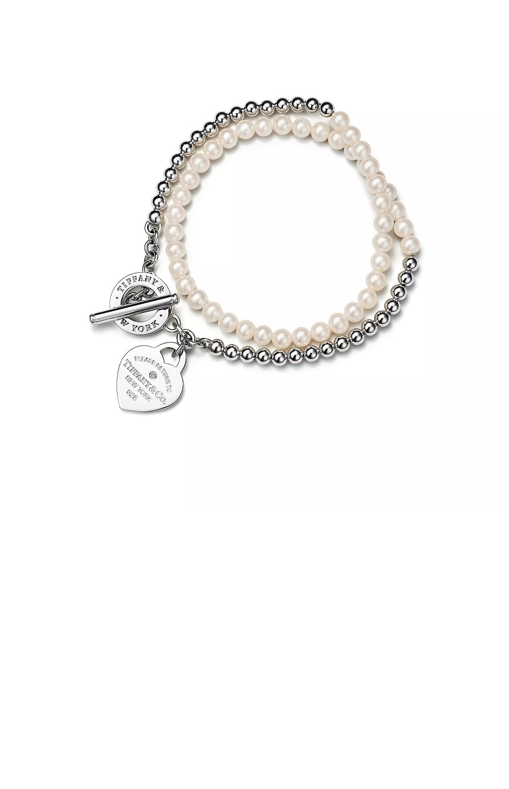 티파니앤코 랩 비드 브레이슬릿