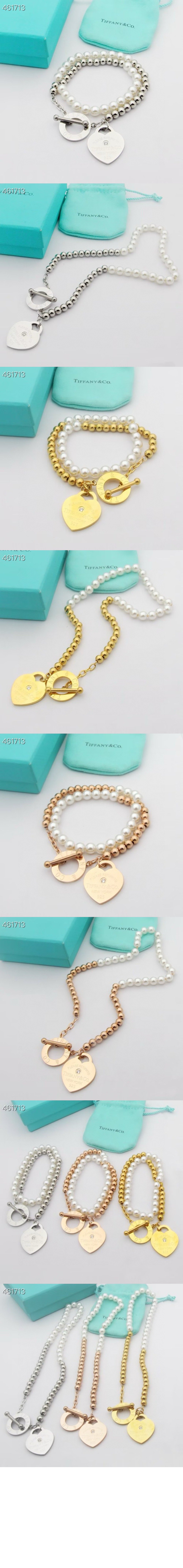 티파니앤코 랩 비드 브레이슬릿