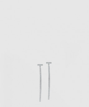 티파니앤코 다이아몬드 바 귀걸이