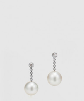 티파니앤코 남양 펄 귀걸이