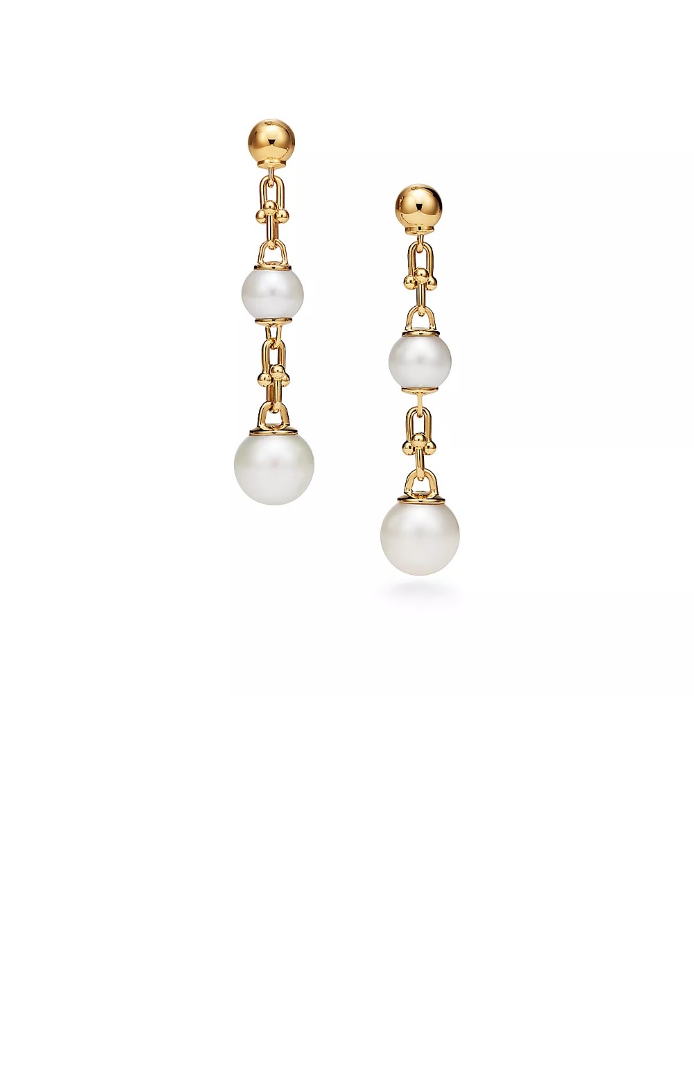 티파니앤코 트리플 드롭 링크 귀걸이