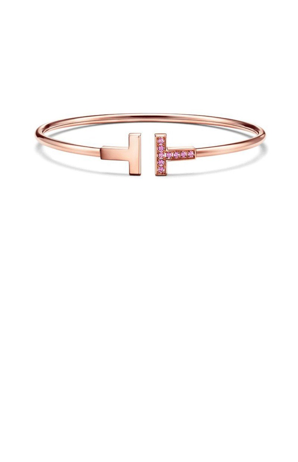 티파니앤코 T 와이어 팔찌