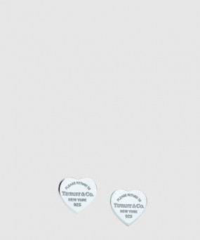 티파니앤코 하트 태그 귀걸이