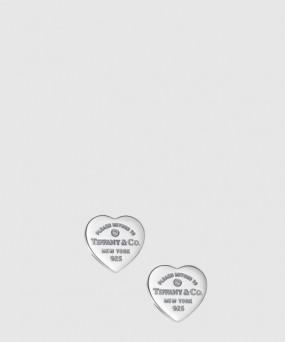 티파니앤코 하트 태그 귀걸이