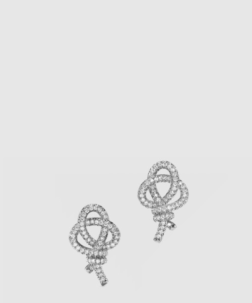 티파니앤코 우븐 키 스터드 귀걸이